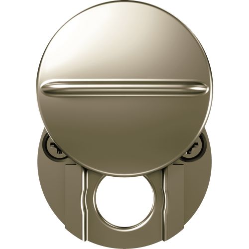 Speyeguard® Fixed Peephole Cover, Satin Nickel, Metal Plated Finish